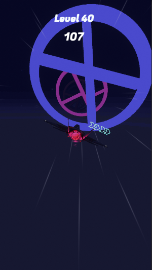 Space Race - Fly and dodge colorful bars in space Screenshot 3