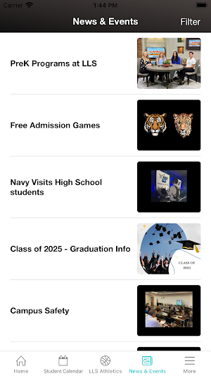 Los Lunas Schools Mobile Screenshot 2