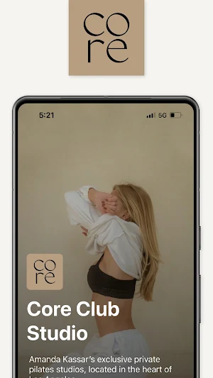 Core Club Booking Screenshot 0