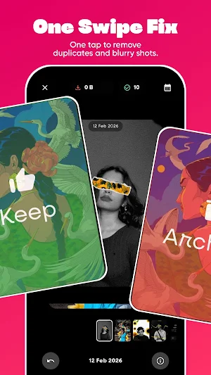 Cull – Swipe Gallery Cleaner Screenshot 1