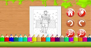 Messi Coloring Book Screenshot 3