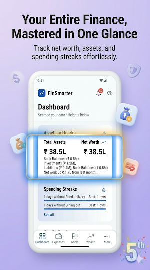 FinSmarter Your Money. Smarter Screenshot 2