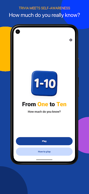 From 1 to 10: Trivia Game Screenshot 0