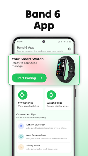 Huawei Band 6 App Screenshot 0