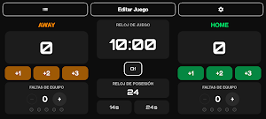 Basketball Scoreboard Screenshot 0