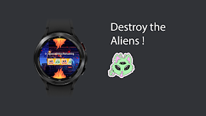 Space Kitties Wear OS Game Screenshot 1