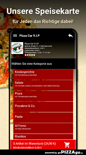 Pizza Car V.I.P Murrhardt Screenshot 3