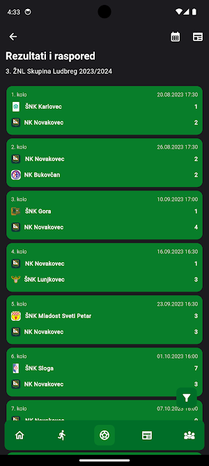 NK Novakovec Screenshot 2