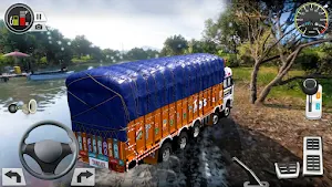 Indian Cargo Truck Game - 3D Screenshot 2