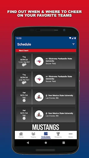 USW Athletics and Student Life Screenshot 1