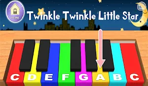 Kids Piano 3D & Nursery Rhymes Screenshot 1
