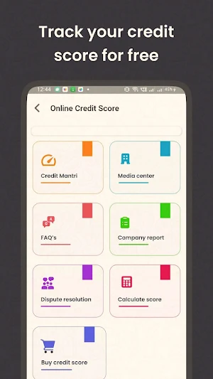 Check Credit Score and Report Screenshot 2