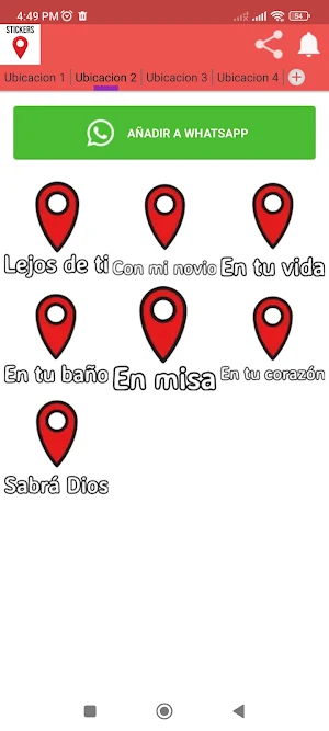 Stickers de Ubicacion Screenshot 1