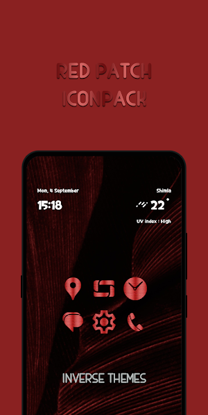 Red Patch Icon Pack Screenshot 0