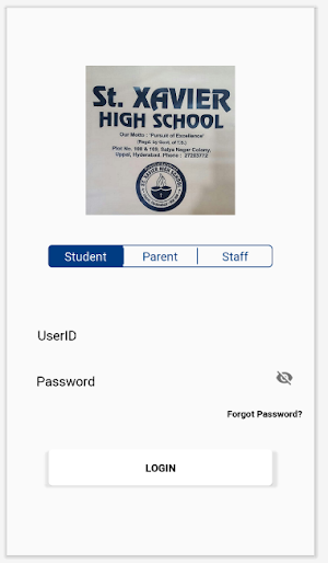 St.Xavier high school Screenshot 0