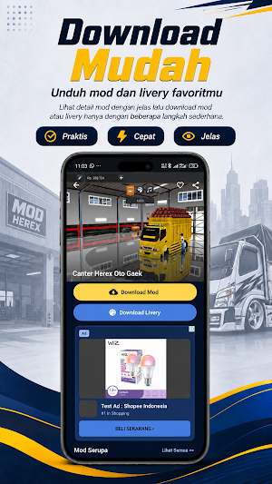 Mod Truck Canter Herex Style Screenshot 3