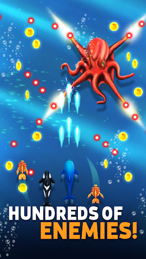 Sea Invaders: Arcade shooting game Screenshot 2