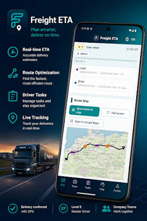 Freight ETA Screenshot 1