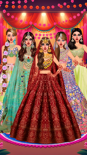 Wedding Dress Up Bride Makeup Screenshot 1