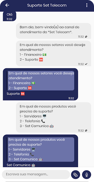 Set Comunica Screenshot 2