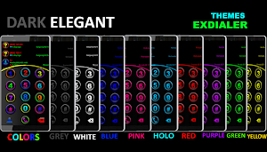 THEME ELEGANT HOLO EXDIALER Screenshot 1