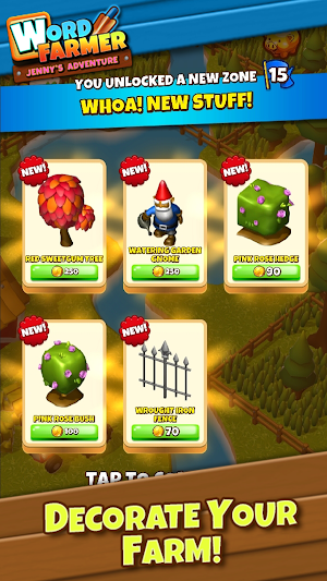 Word Farmer: Jenny's Adventure Screenshot 1