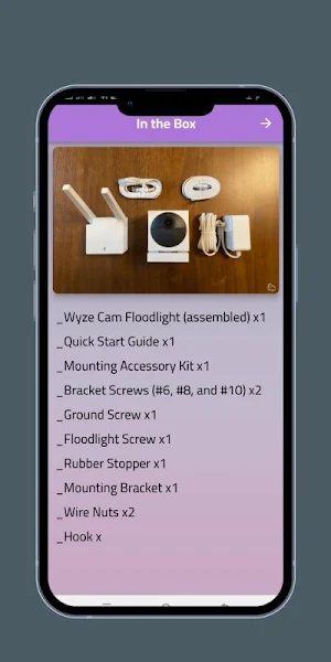 Wyze cam floodlight guide Screenshot 1