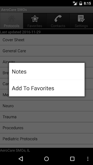 AeroCare SMOs Screenshot 1
