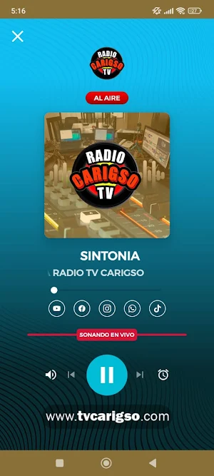 CARIGSO RADIO Y TV Screenshot 2