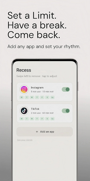 RECESS — Stop Doomscrolling Screenshot 1