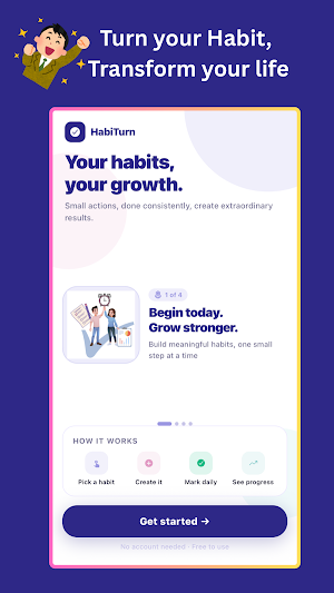 HabiTurn - Daily Habit Tracker Screenshot 0