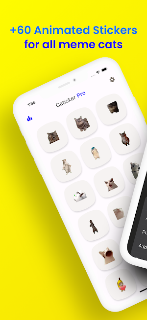 Caticker: Cat Meme Stickers Screenshot 0