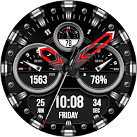 WFP 225 Hybrid watch face