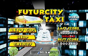 FuturCity Taxi Screenshot 0