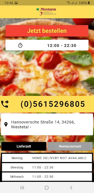Montana Pizza Screenshot 1