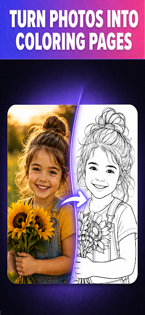 Coloring Book Maker - Sketchy Screenshot 0