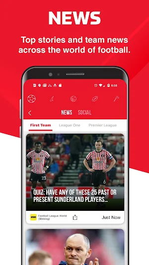 Roker Roar - Live Scores Screenshot 0