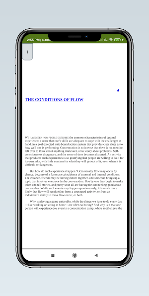 Flow The Psychology of Optimal Screenshot 3