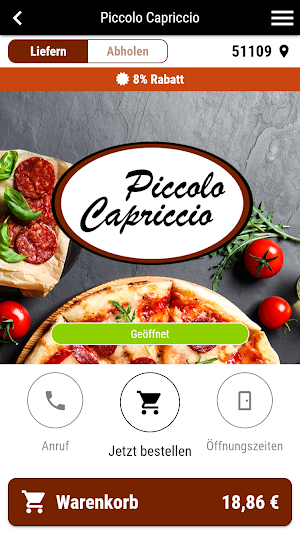 Piccolo Capriccio Köln Screenshot 0