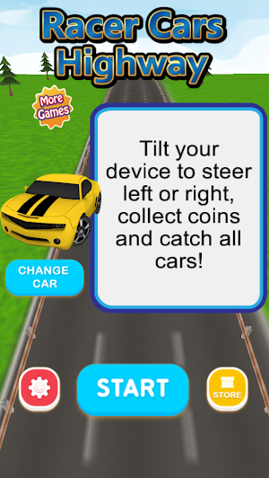 Racer Cars : Highway 3D Screenshot 2
