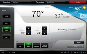 Total Connect Comfort Screenshot 2