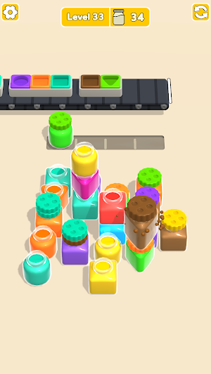 Jar Lid Sort Screenshot 1