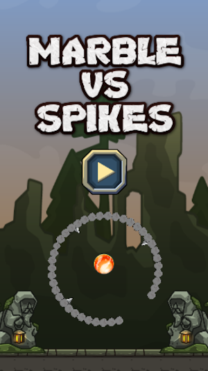 marble vs spikes Screenshot 2