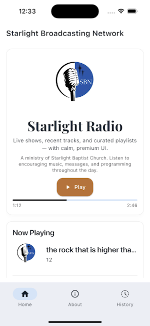 SBN Radio Screenshot 1