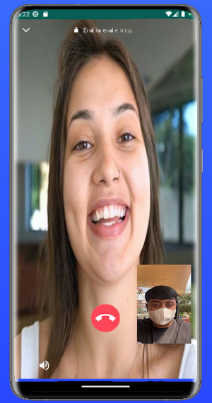 Video Call Virginia Fonseca Screenshot 3