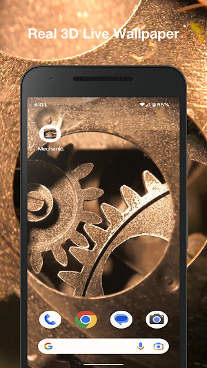 Mechanical Live Wallpaper Screenshot 2