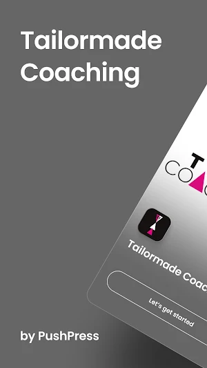 Tailormade Coaching Screenshot 0