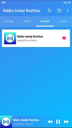 CZ rádio český rozhlas radiožurnál Screenshot 1
