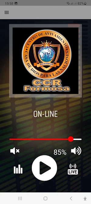 CCR Formosa Radio Screenshot 1