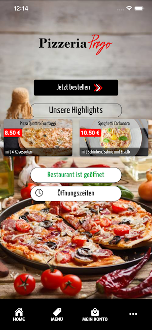 Pizzeria Prego Screenshot 0